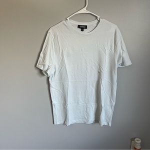 GC Mens size M white with blue undertones tee